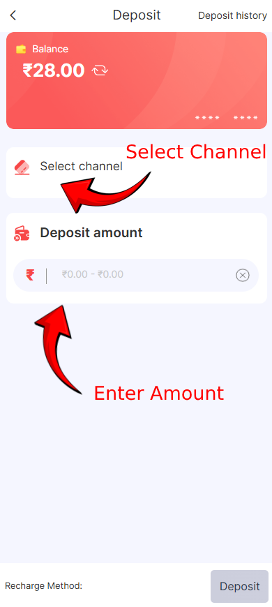 DG Club Deposit